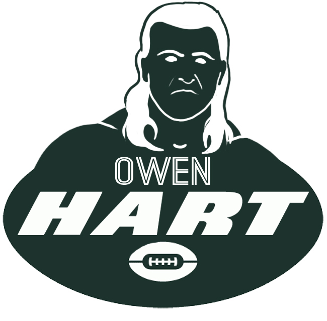 New York Jets Owen Hart Logo fabric transfer